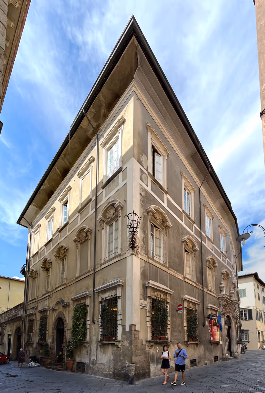 The roman house in Lucca