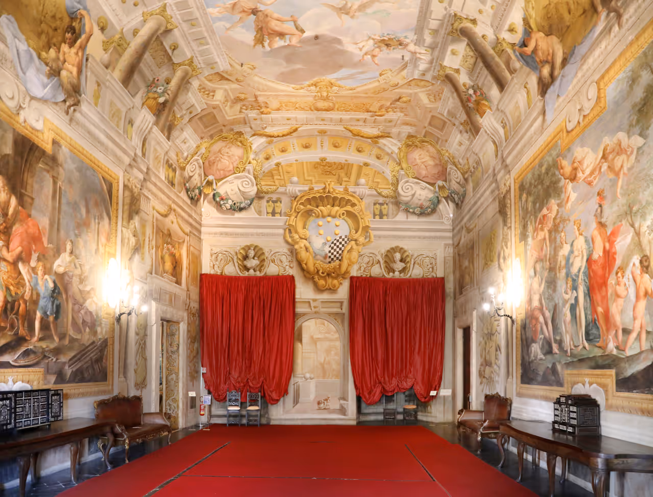 Mansi palace national museum in Lucca
