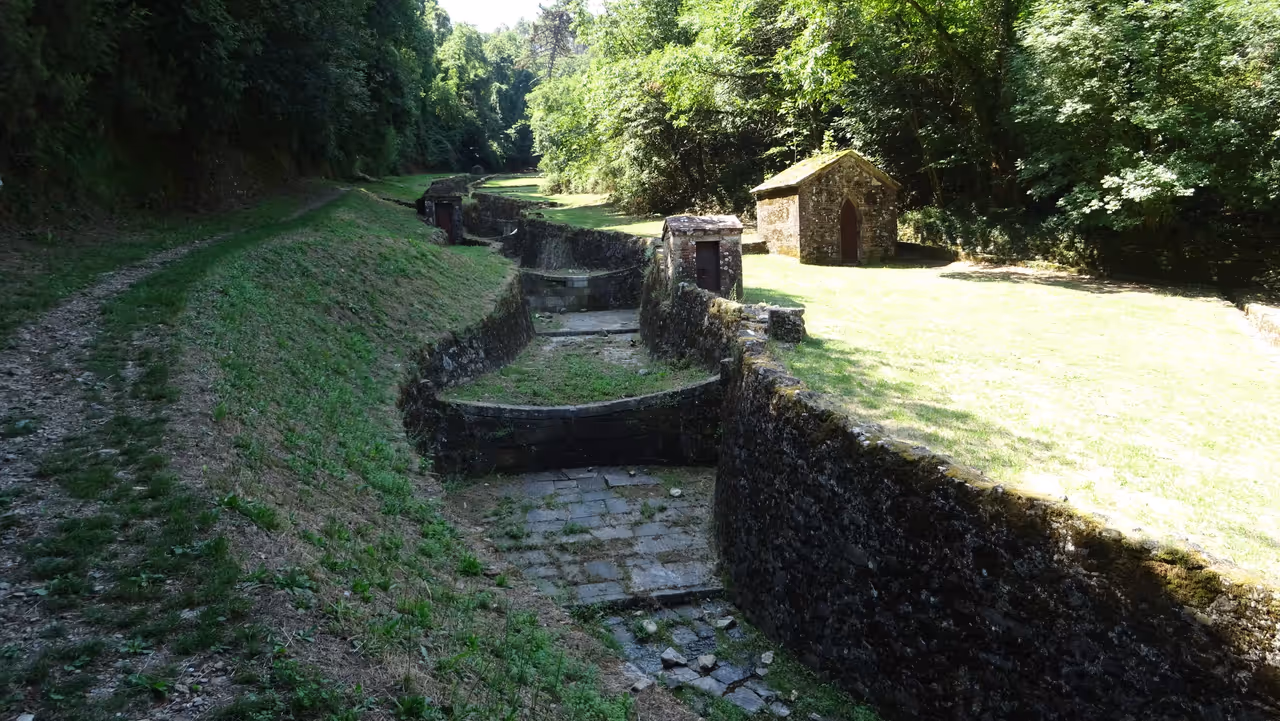 Nottolini aqueduct in Lucca