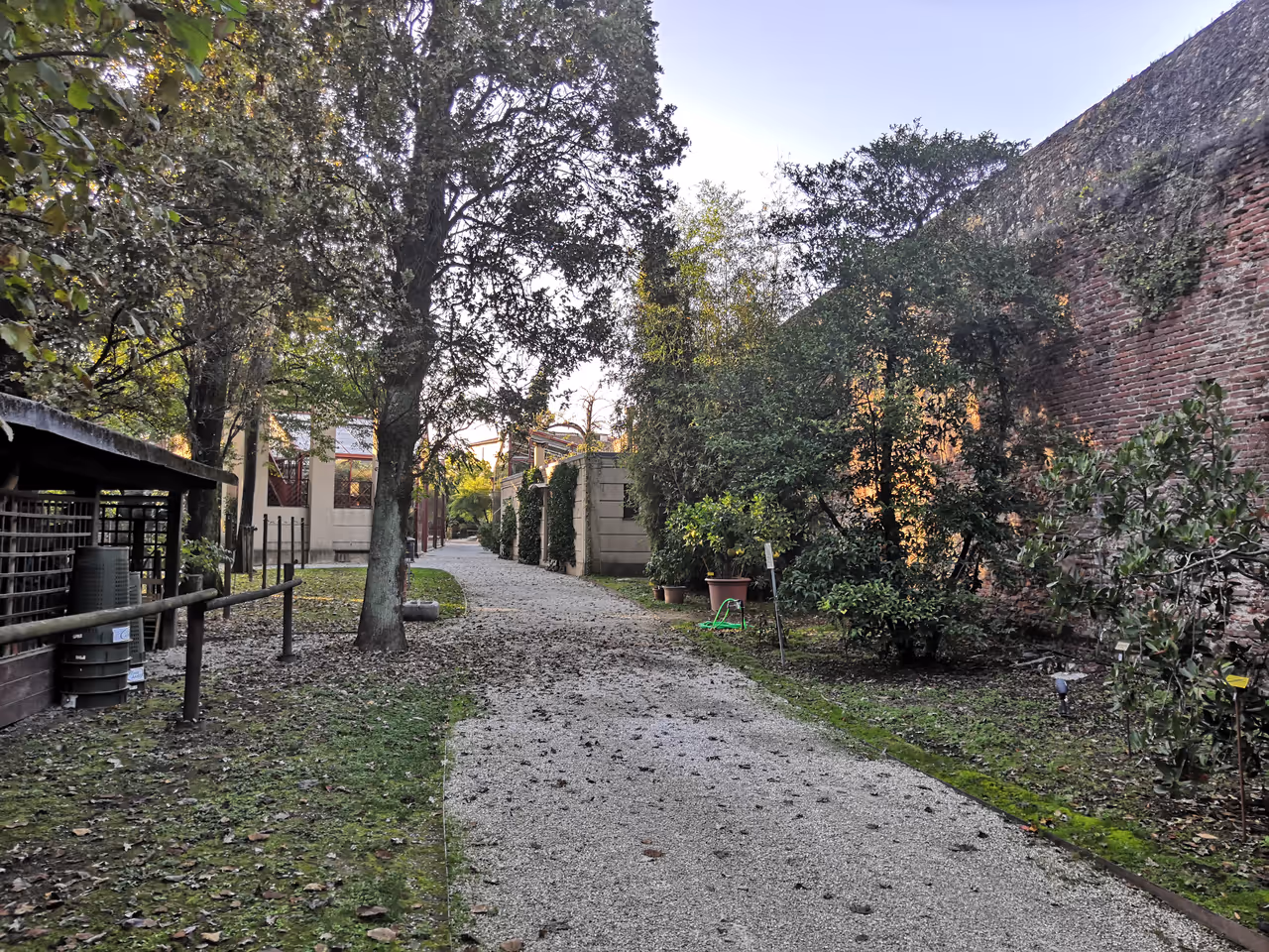 Botanical garden in Lucca