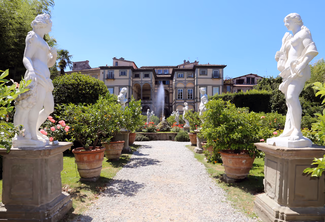 Palazzo pfanner in Lucca