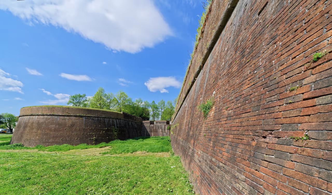 Renaissance walls of in Lucca
