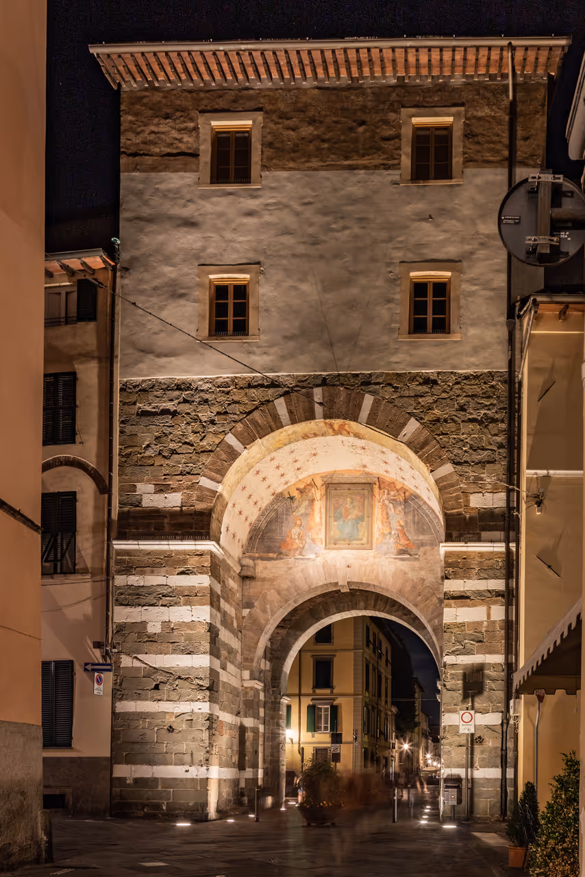 Porta San Gervasio, part of the walls of Lucca