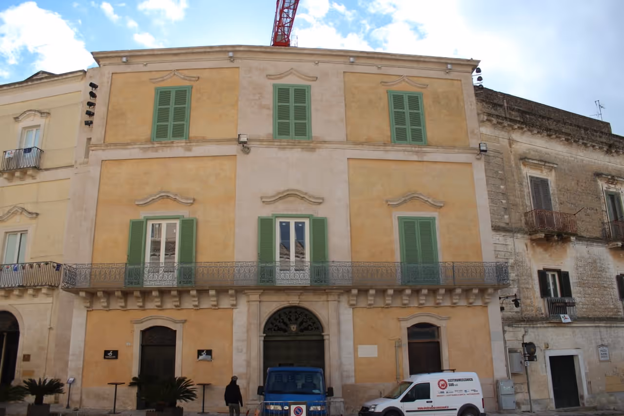 Malvinni malvezzi palace in Matera