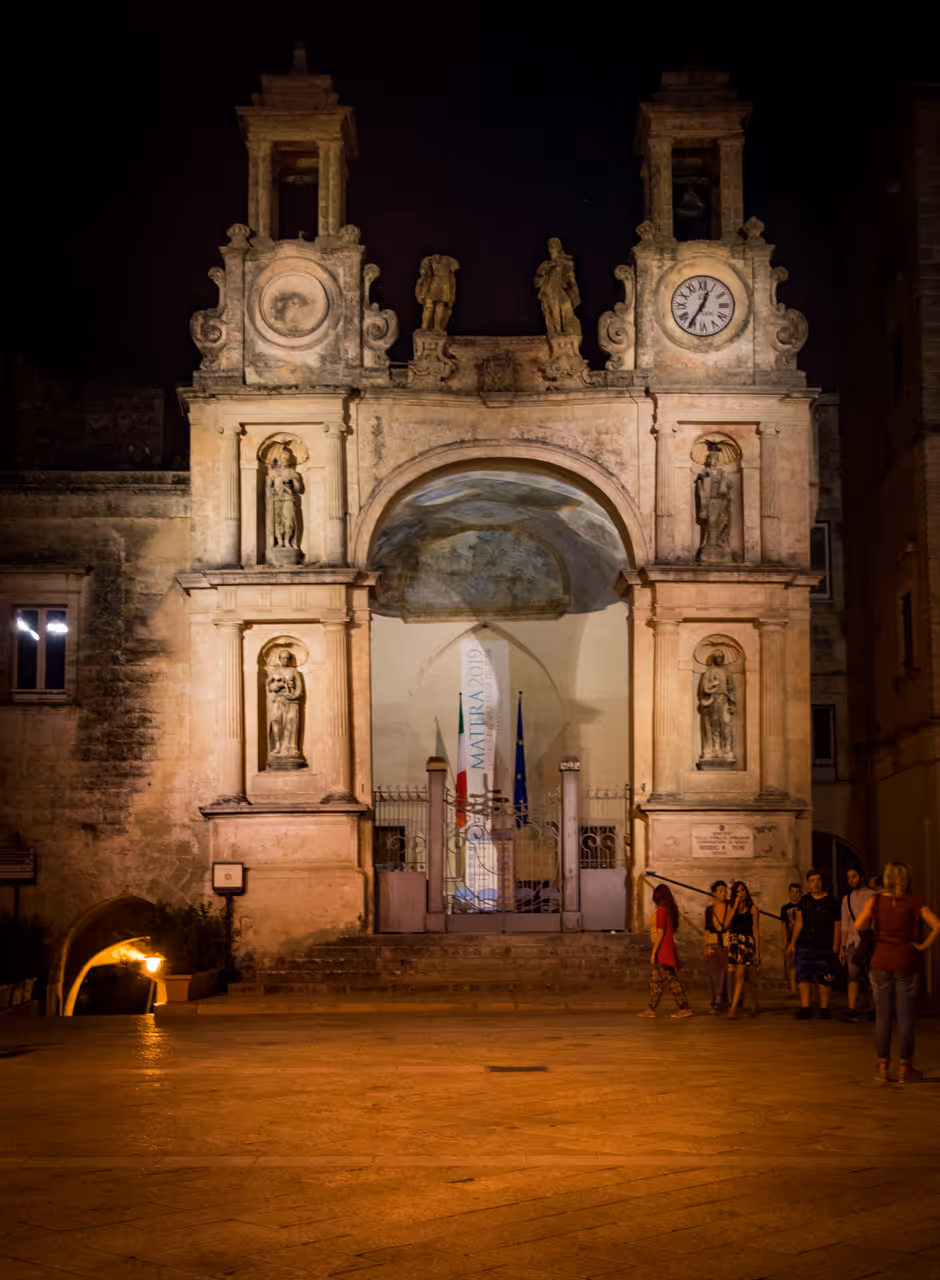 Seat palace in Matera