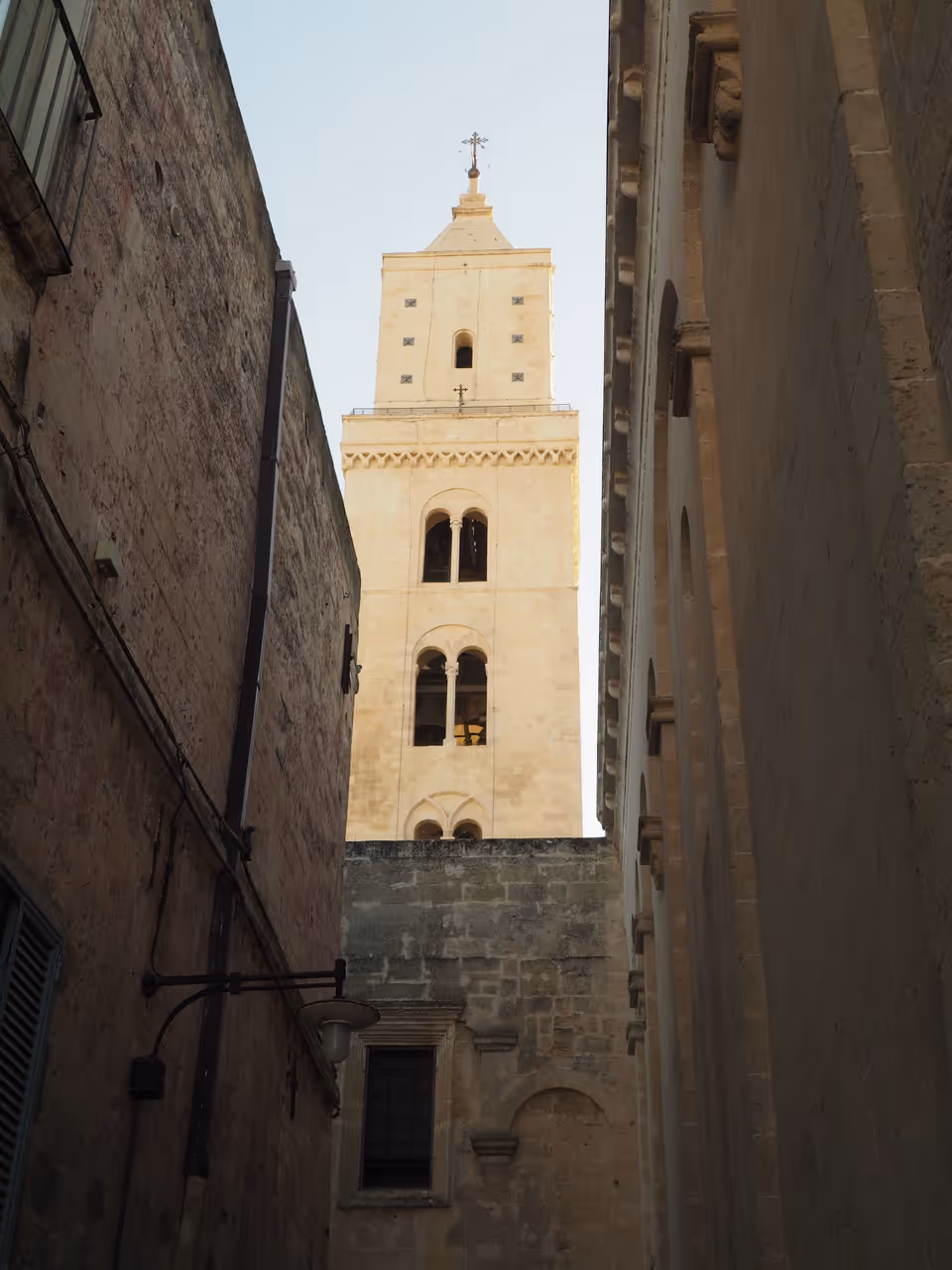 Tower of the cathedral in Matera