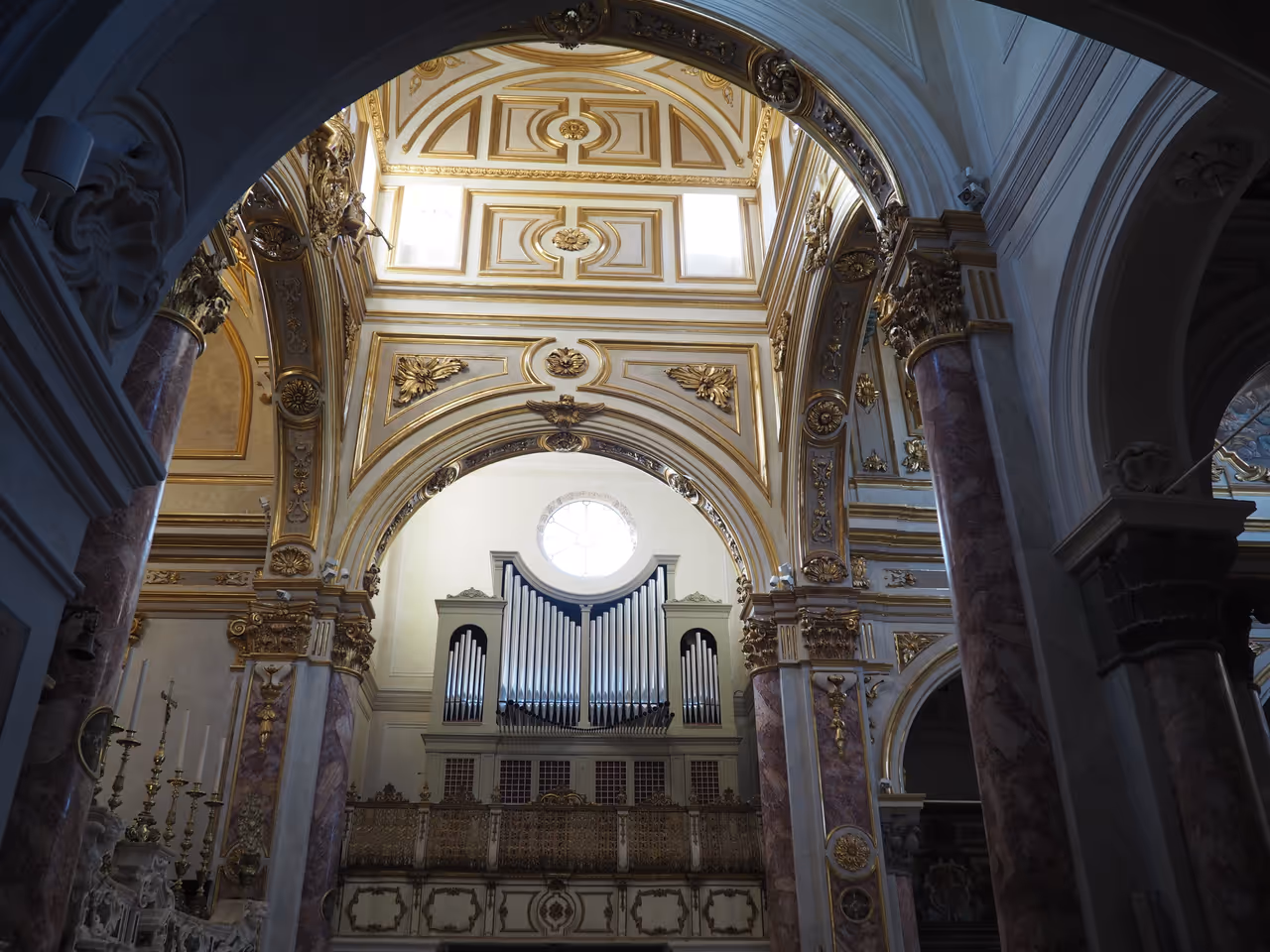 Cathedral in Matera, church organ