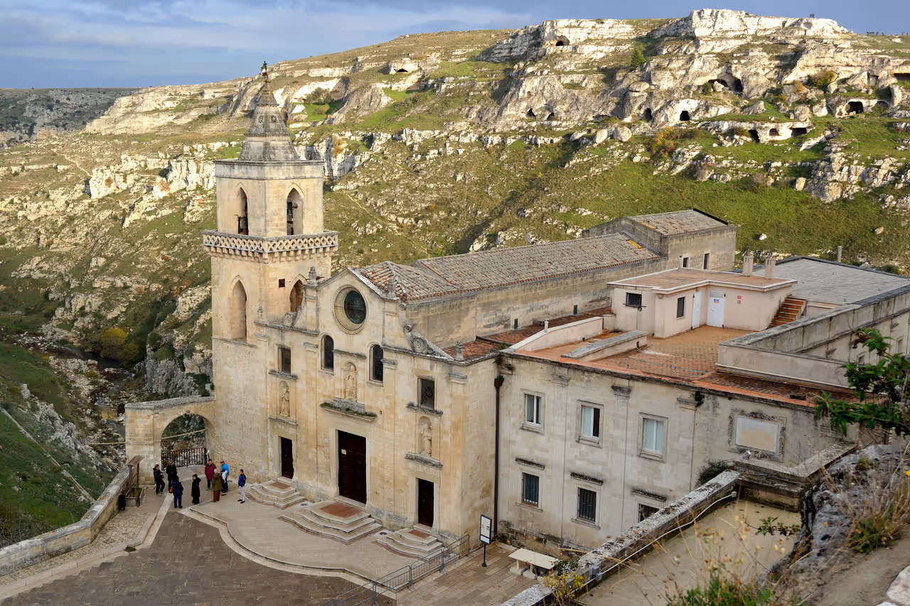Church of San Pietro Caveoso in Matera