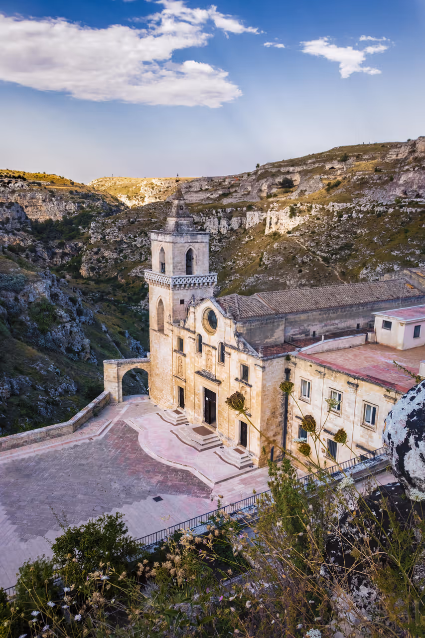 Live nativity in the sassi festival in Matera