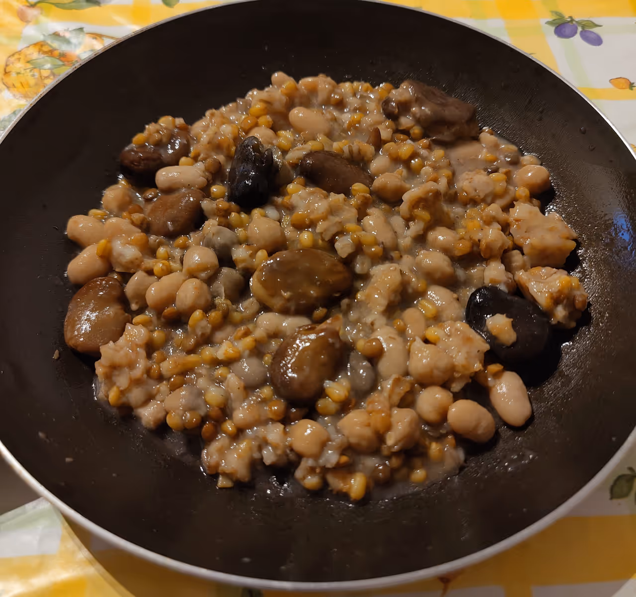 Crapiata soup food in Matera