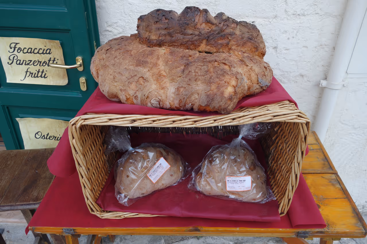 Bread food in Matera