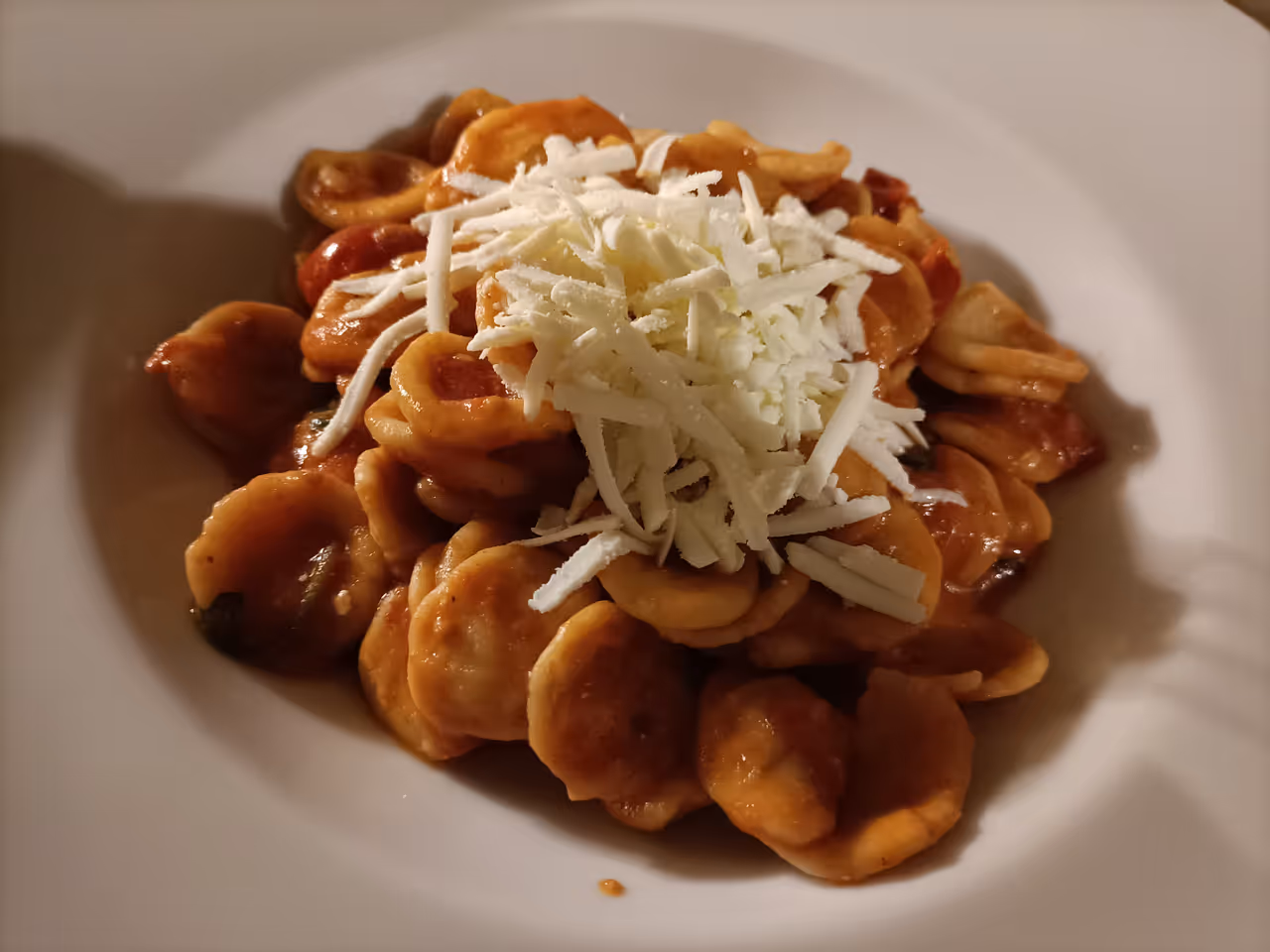 Orecchiette  style food in Matera