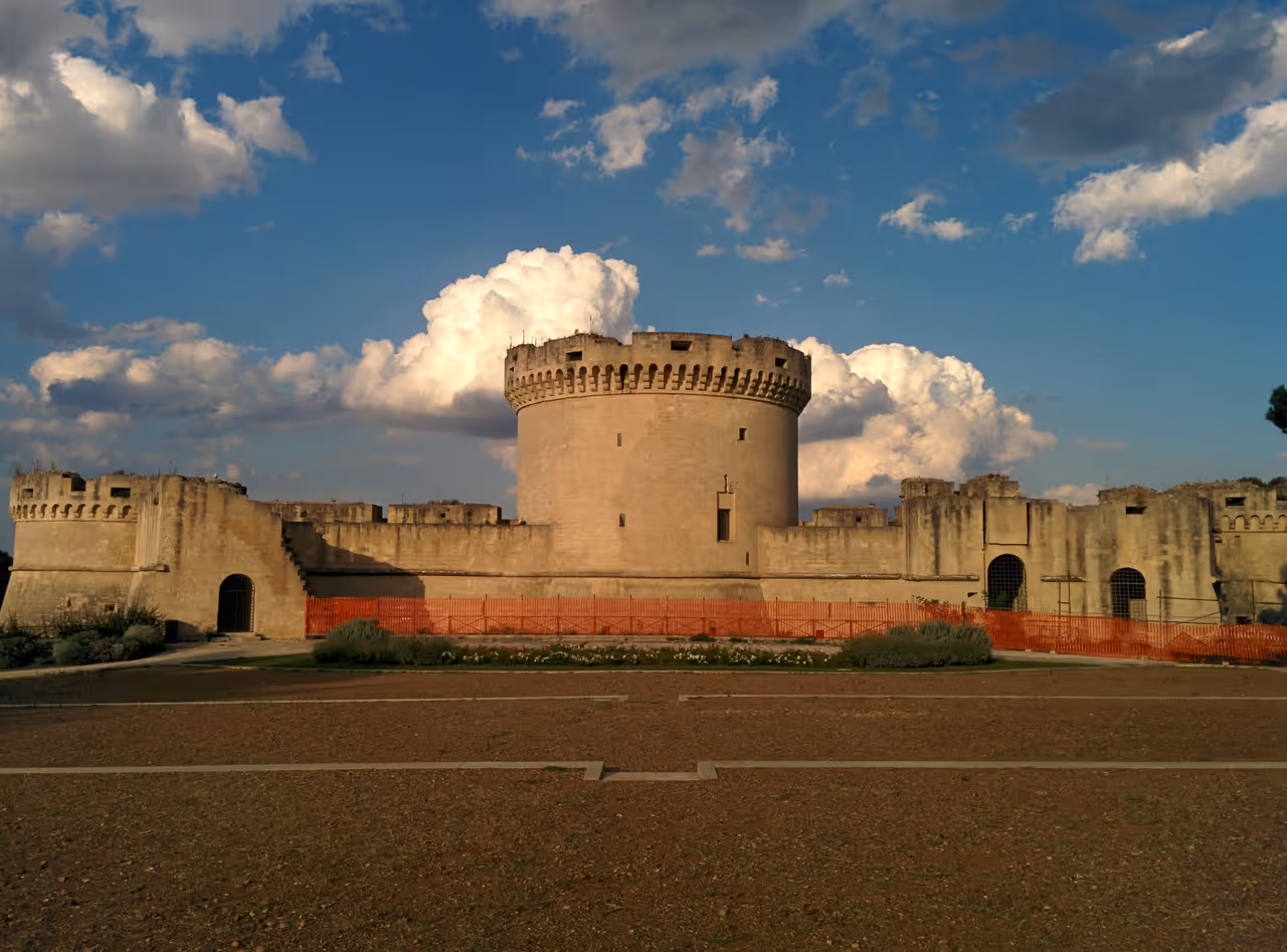 Castle park free activity in Matera