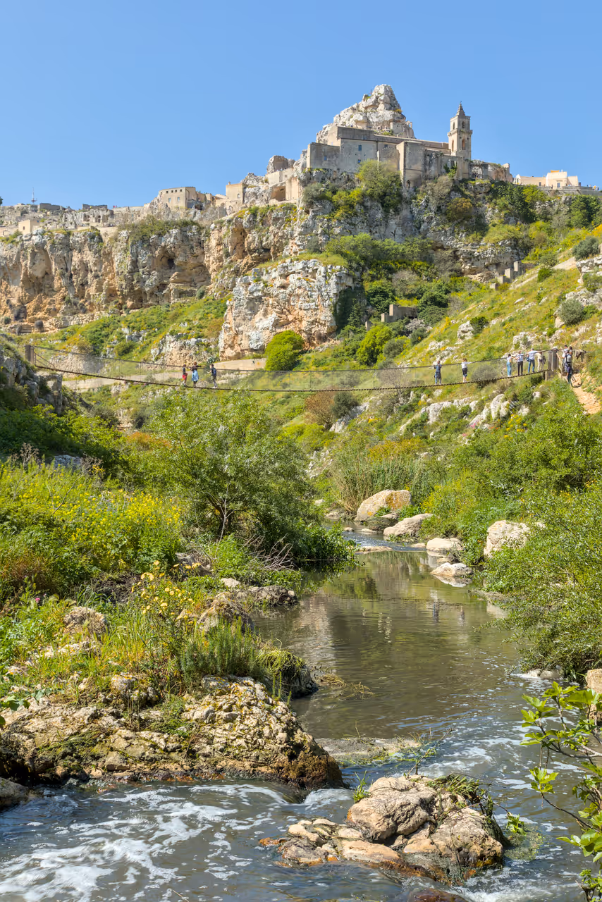 Hike the gravina gorge free activity in Matera