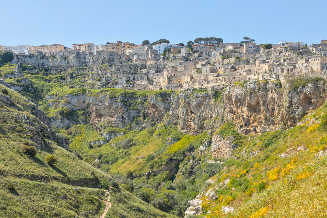 Hike the gravina gorge free activity in Matera