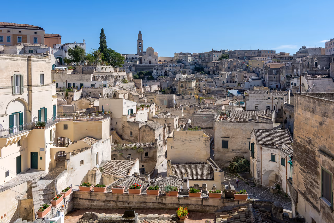 Visit the belvedere viewpoints free activity in Matera