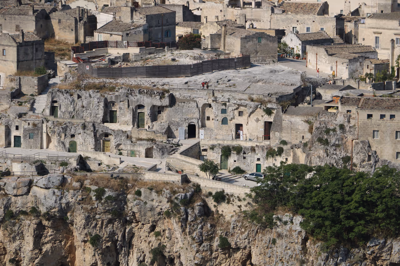 Church of santa lucia alle malve in Matera