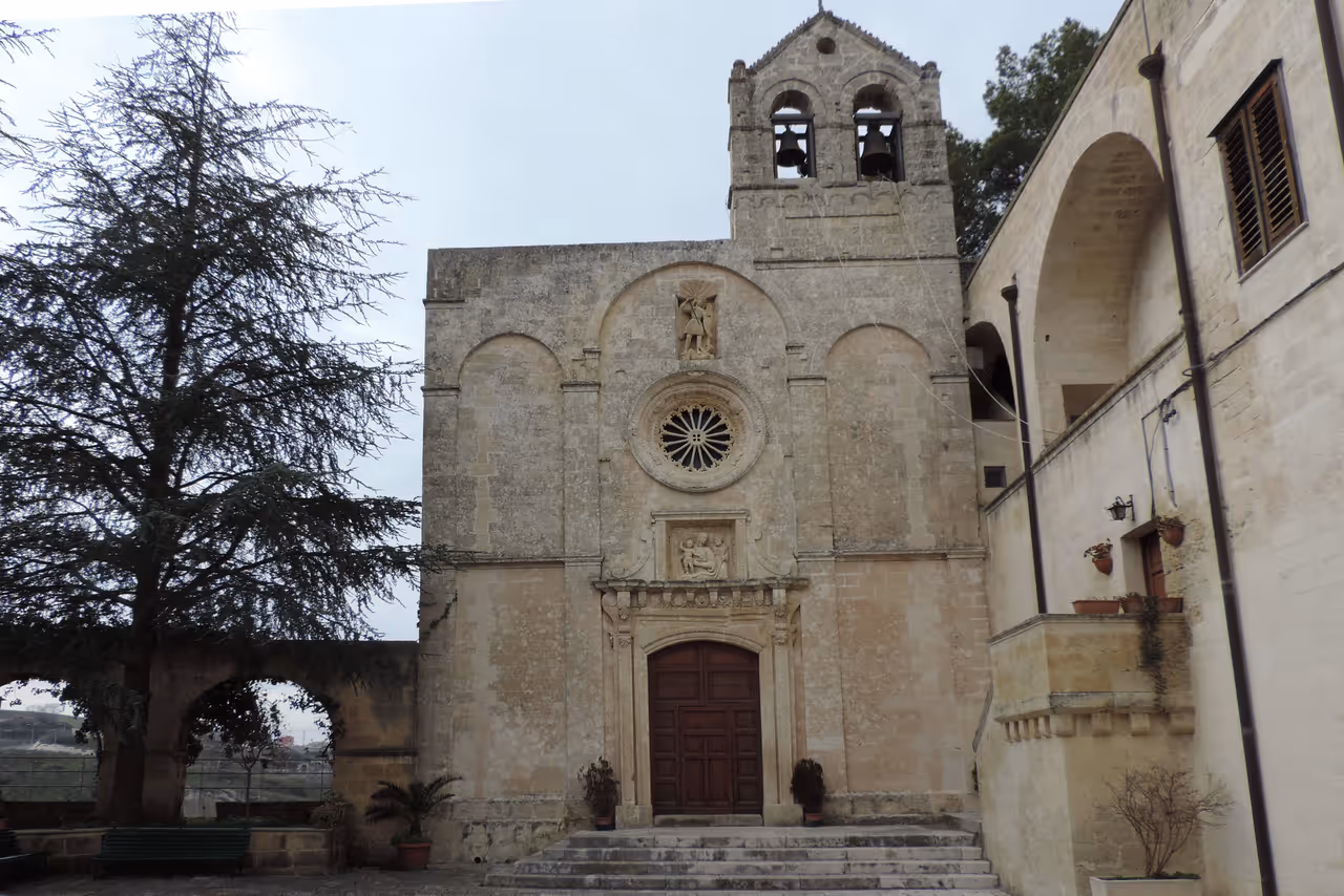 Sanctuary of santa maria della palomba in Matera