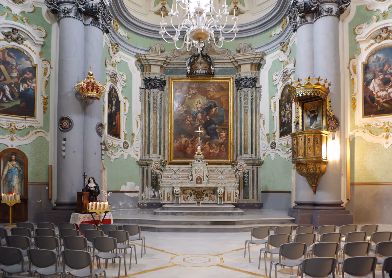 Church of purgatory in Matera