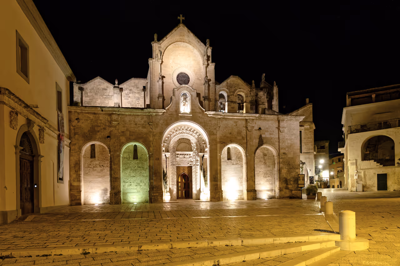 Church of san giovanni battista in Matera
