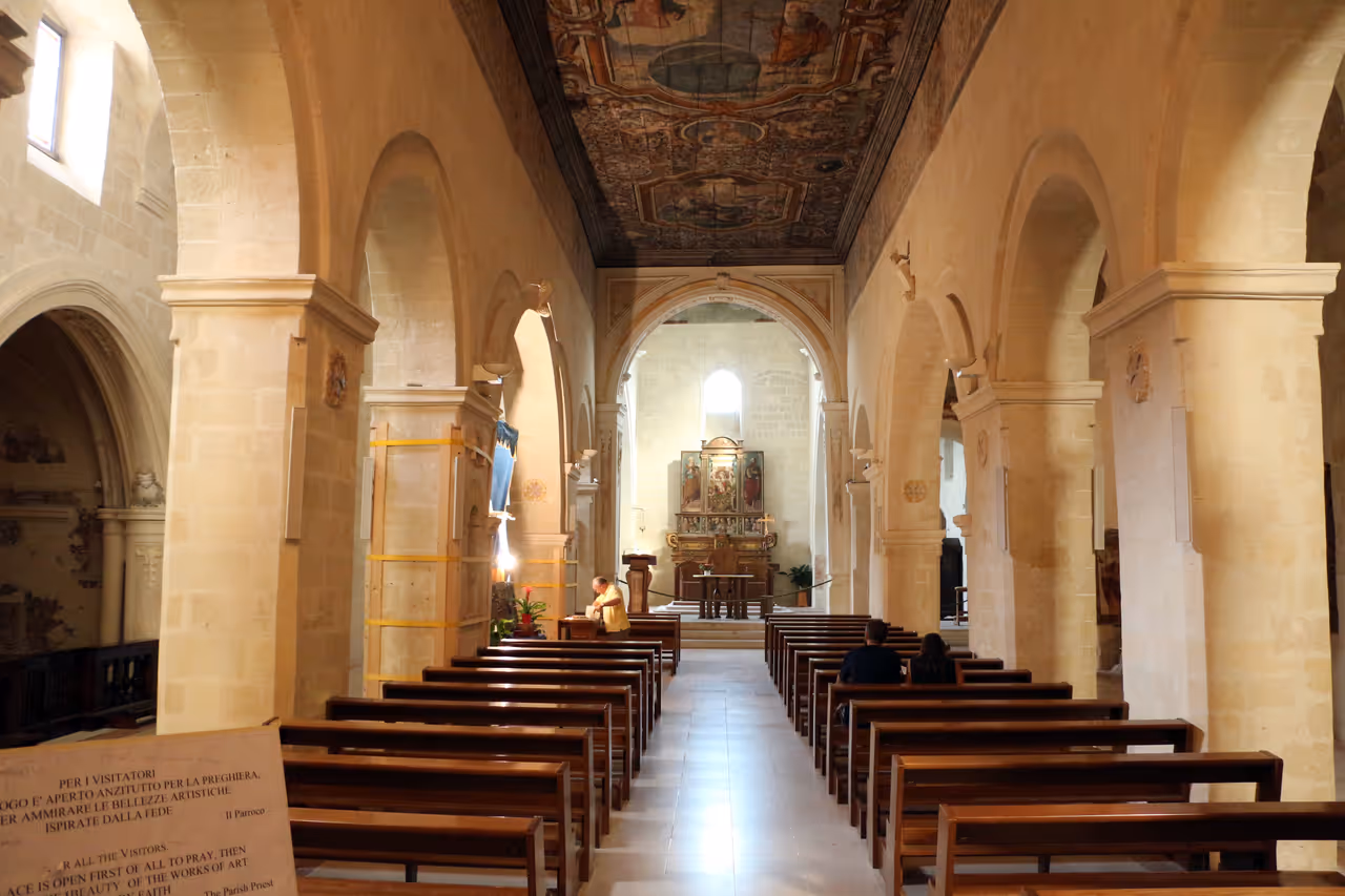 Church of san pietro caveoso in Matera