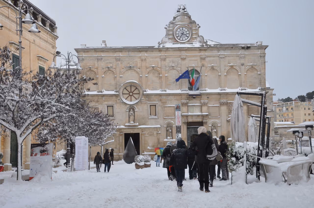 Lanfranchi palace in Matera