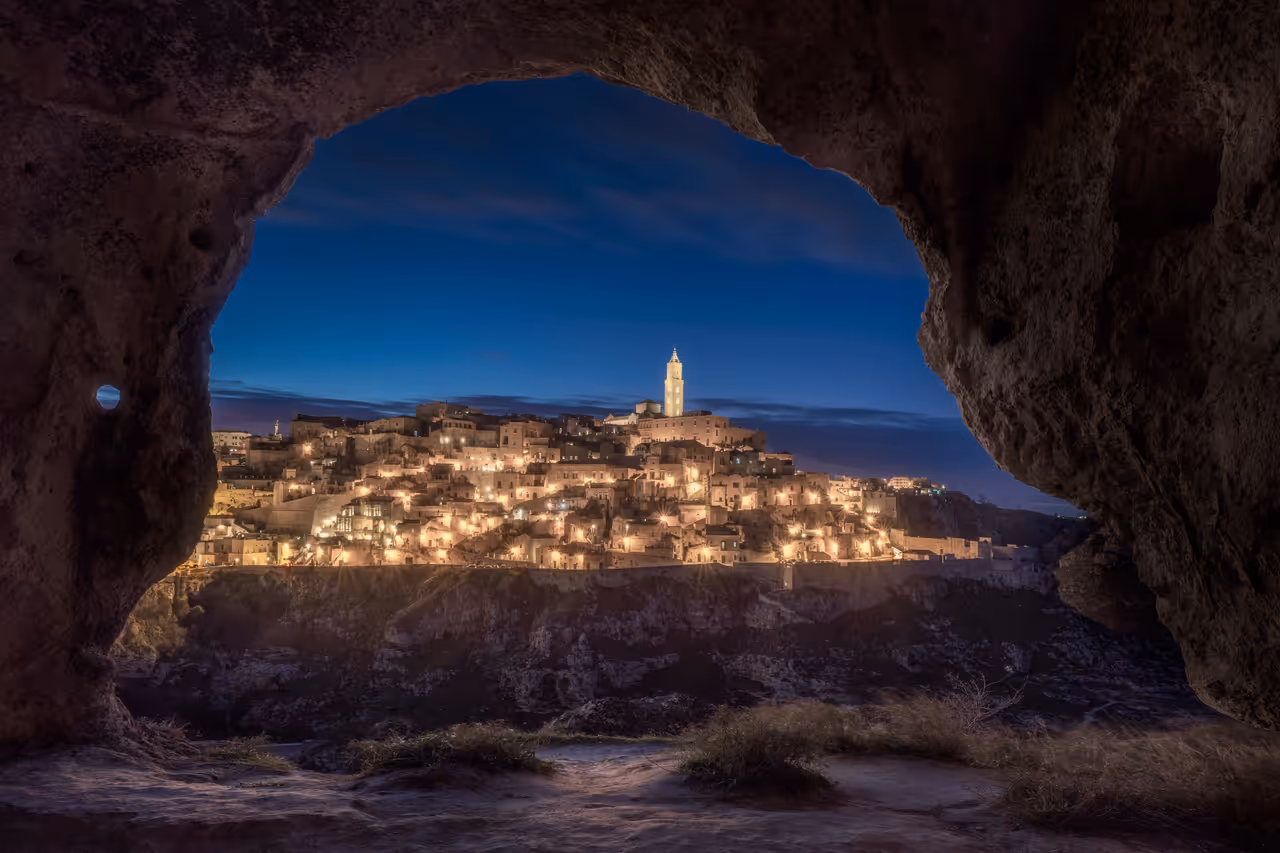 Murgia na park in Matera