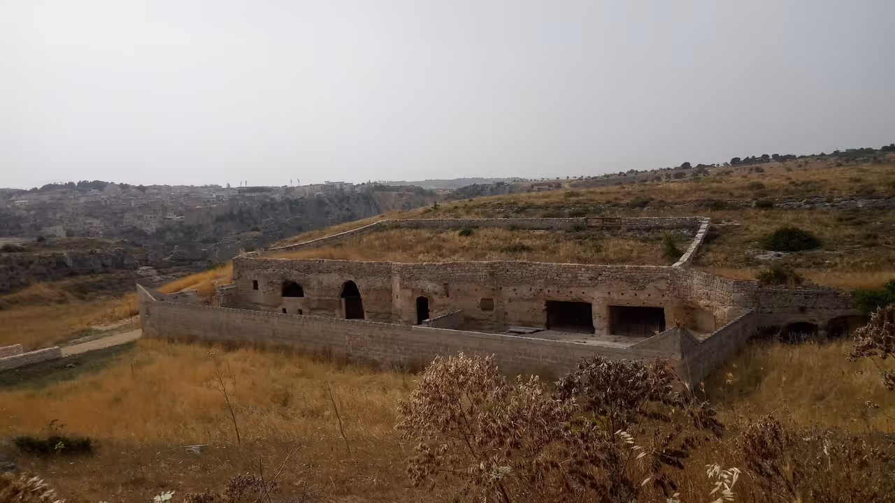 Murgia na park in Matera