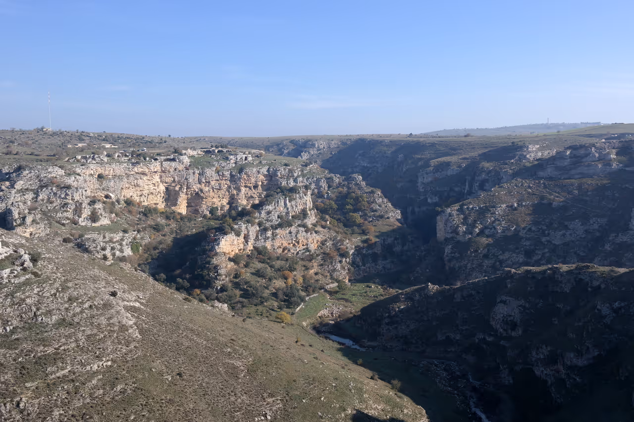 Murgia na park in Matera