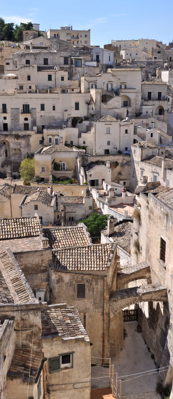 Doors of sasso barisano in Matera