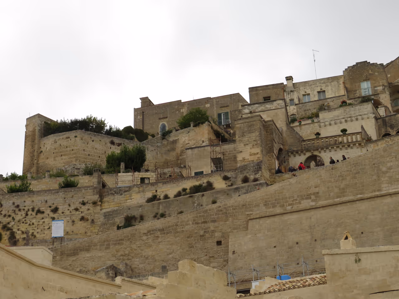Via muro stairs in Matera