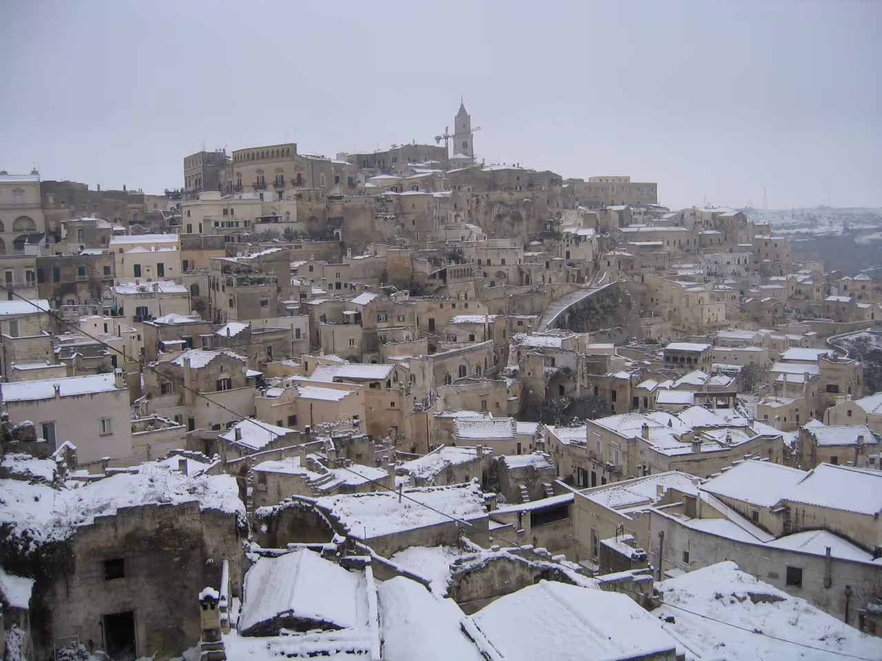 Winter highlight in Matera