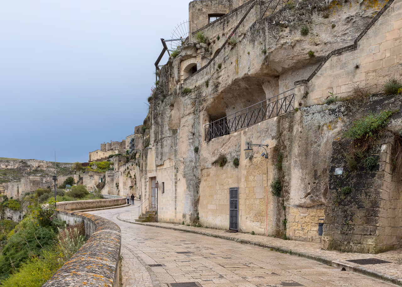 Rupestrian frescoes discovery tour in Matera