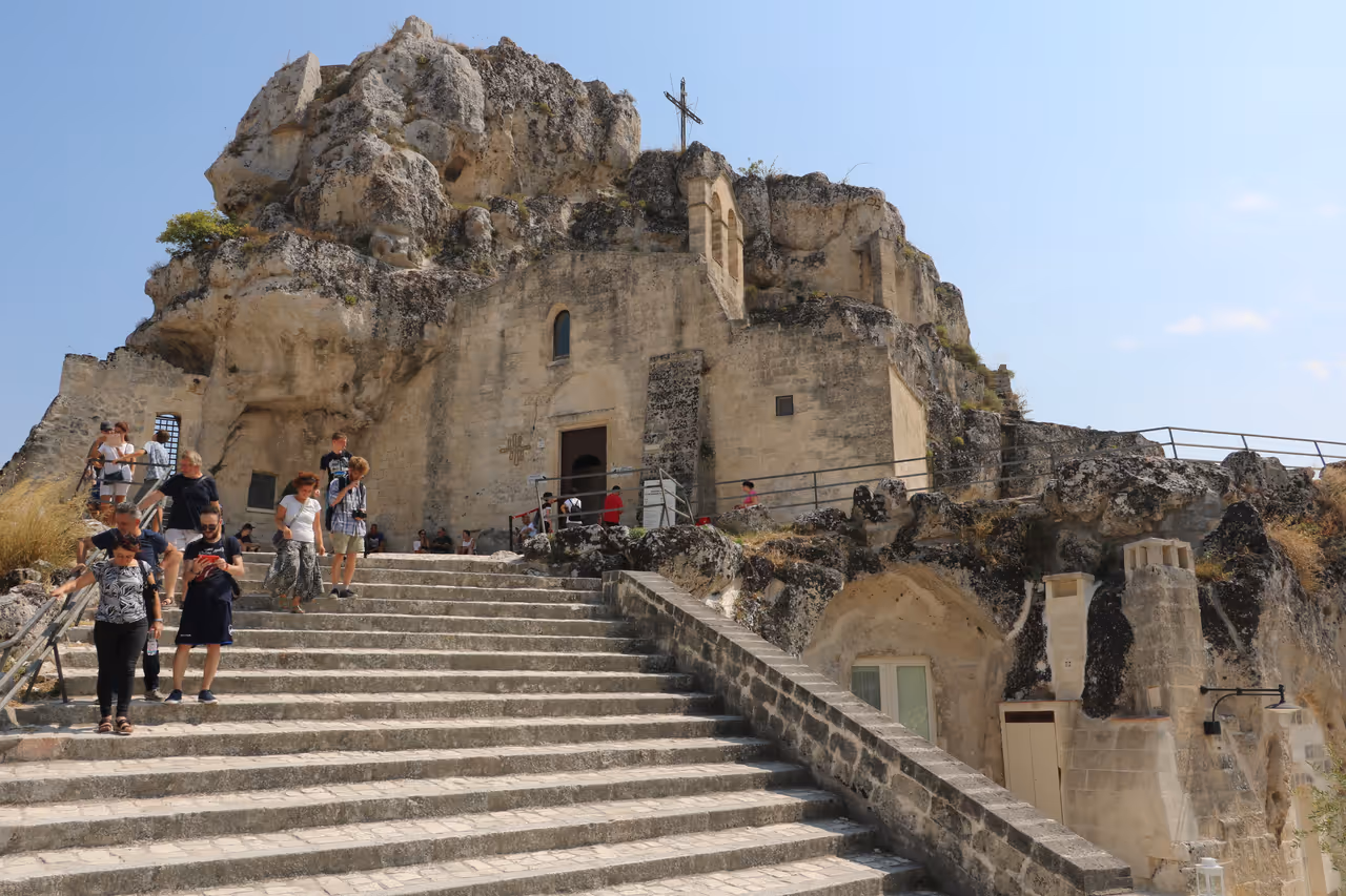 The cinematic city tour tour in Matera