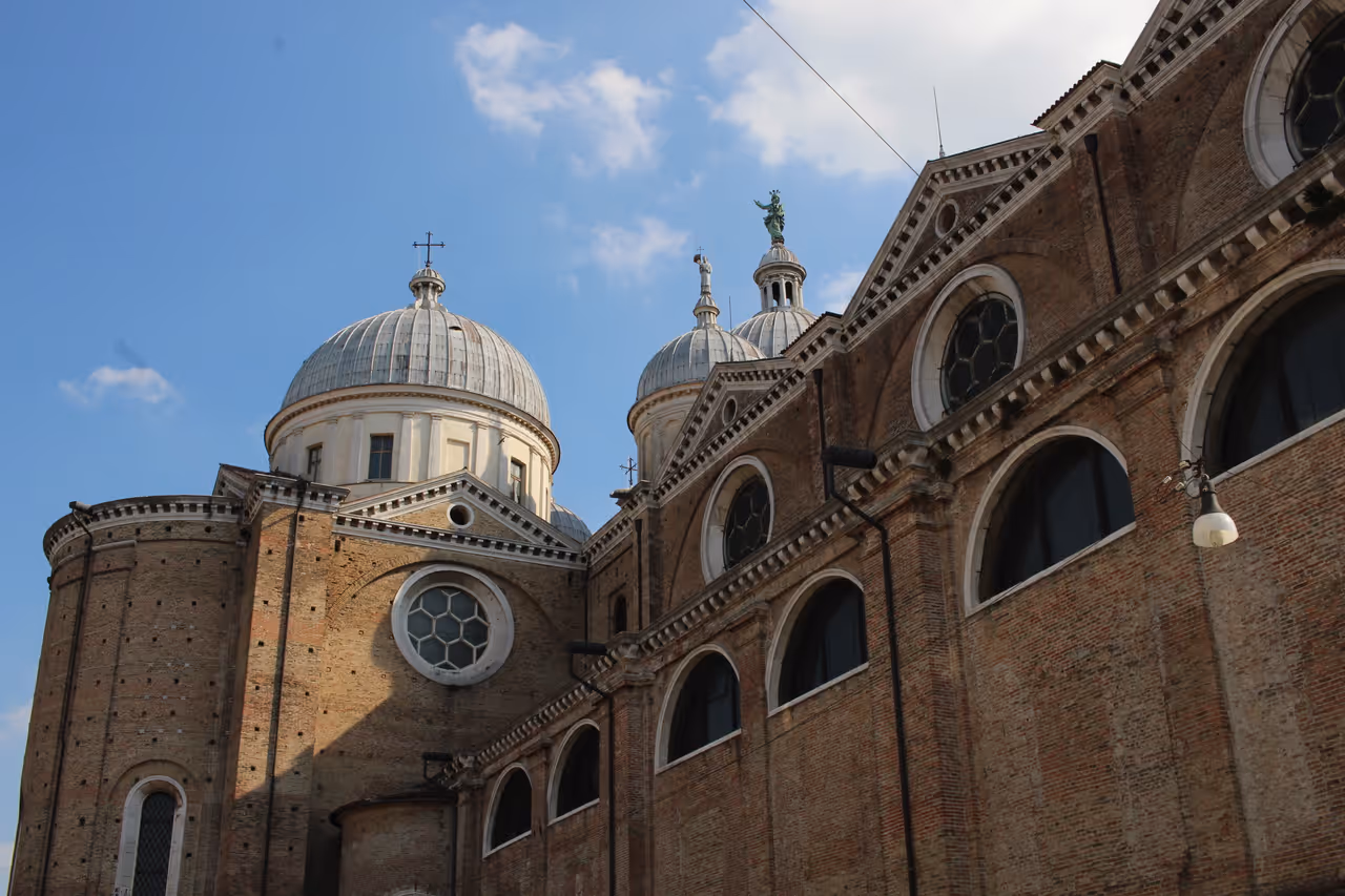 Basilica of santa giustina in Padua