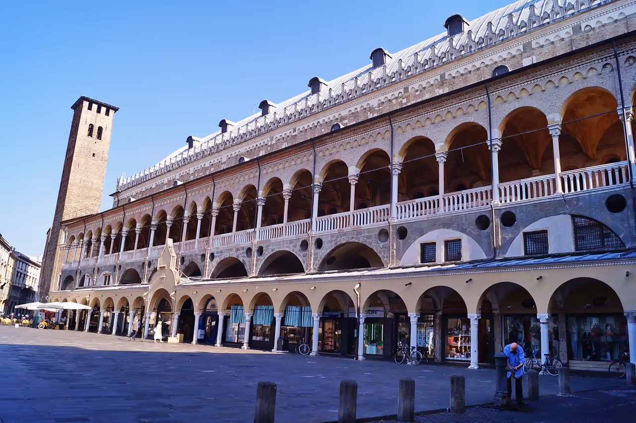 Palazzo della ragione in Padua