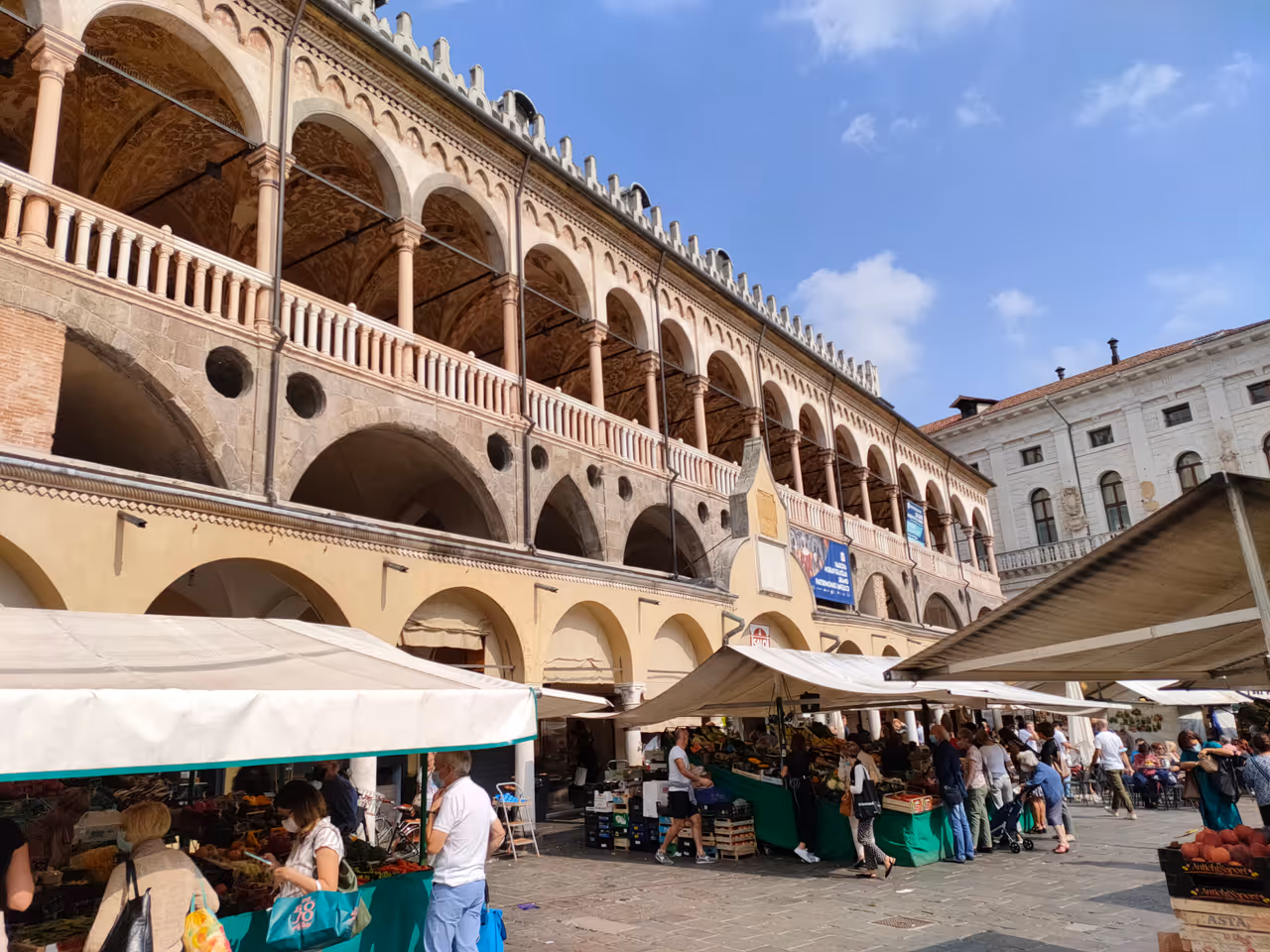 Palazzo della ragione in Padua