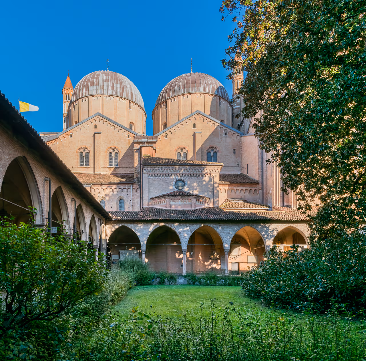 Magnolia Cloister at the St Anthony of Padua church