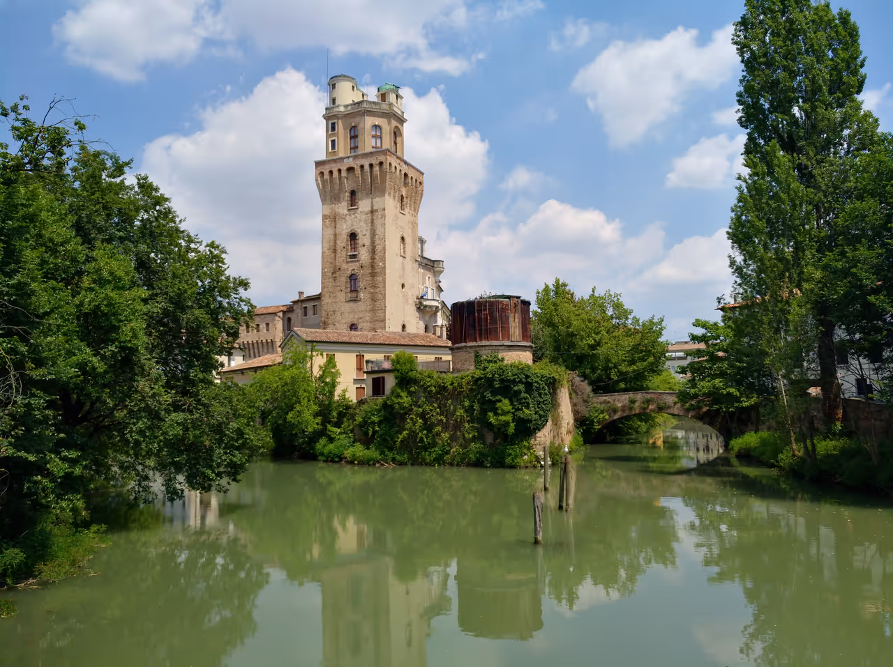 Observatory tower in Padua Castle, Padua