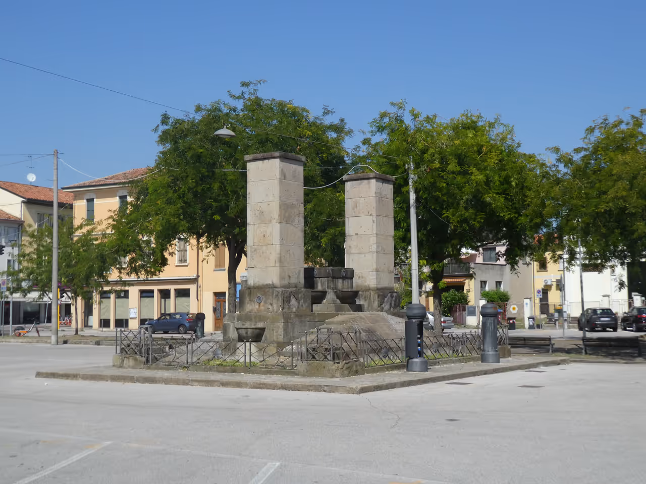 Brenta riviera route cycling in Padua