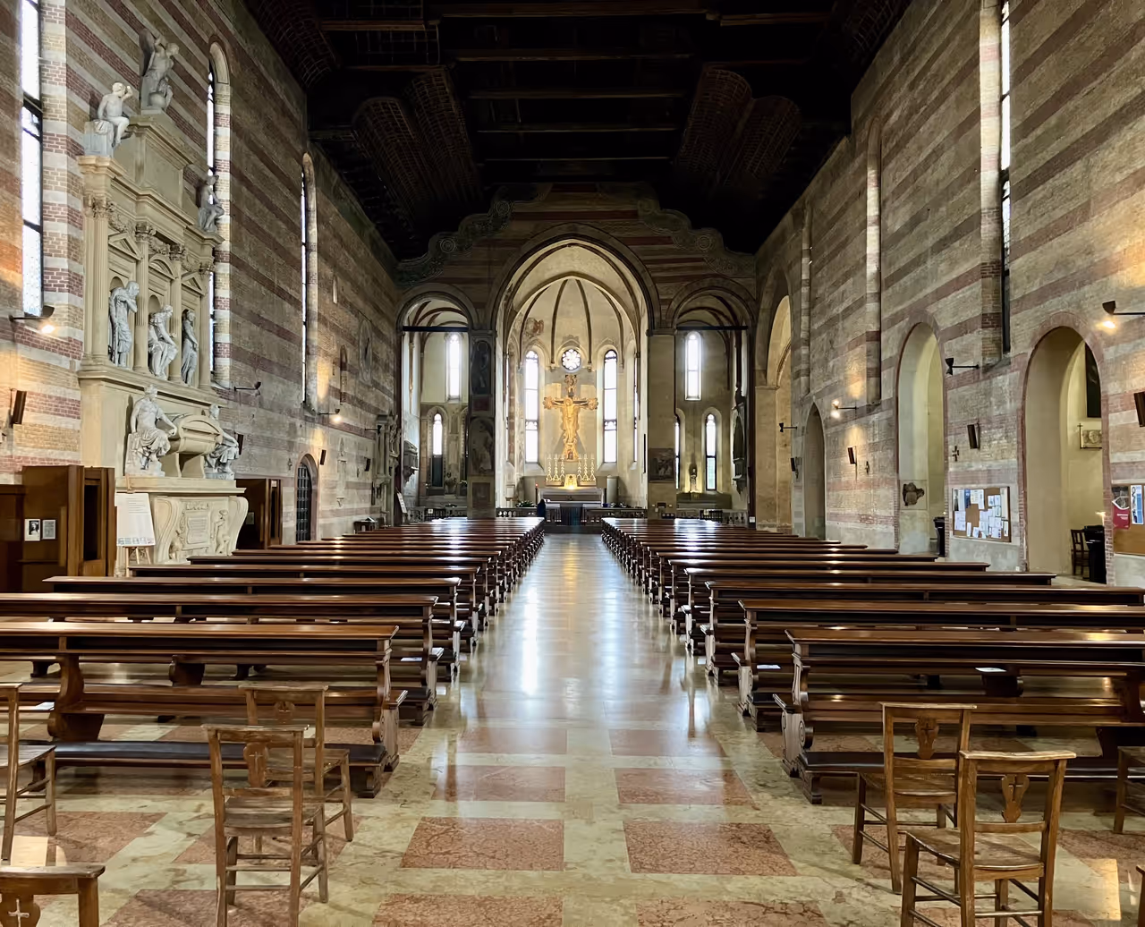 Church of the eremitani in Padua