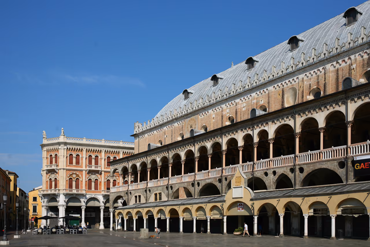 Square of herbs in Padua