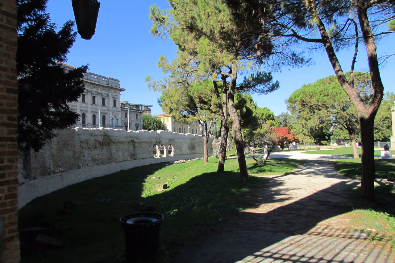 Arena gardens in Padua