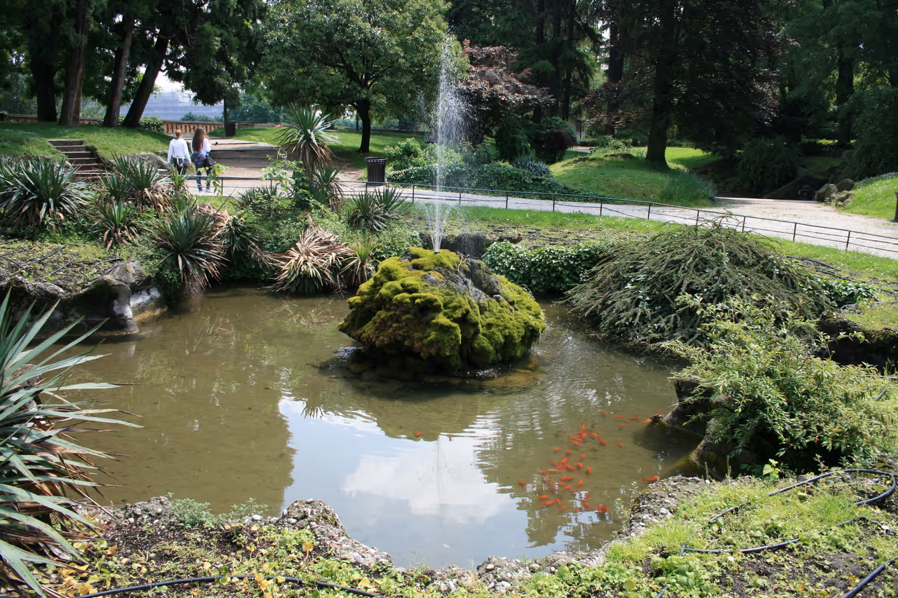 Arena gardens in Padua