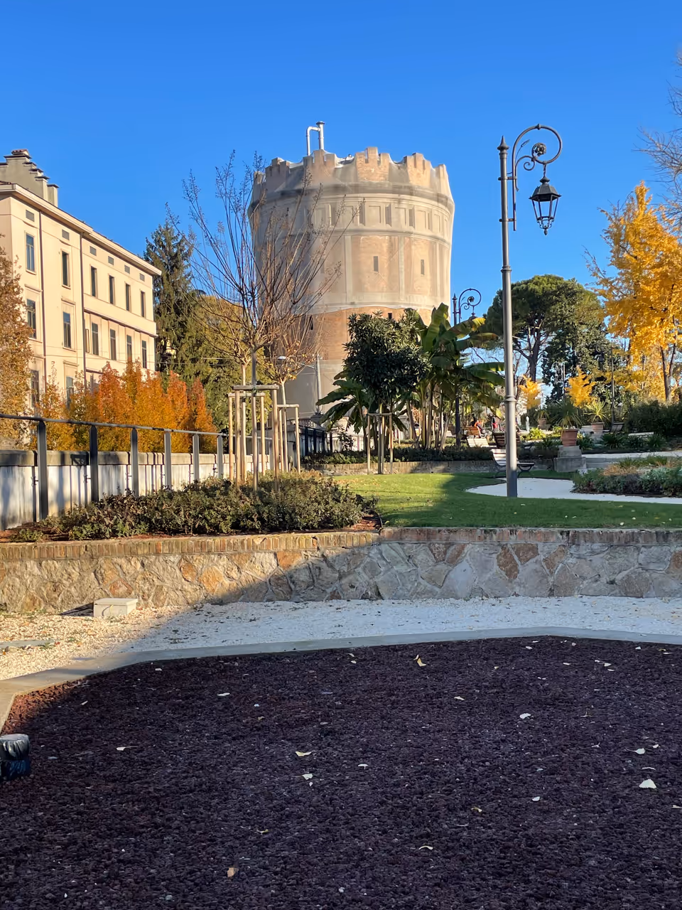 Rotonda gardens in Padua