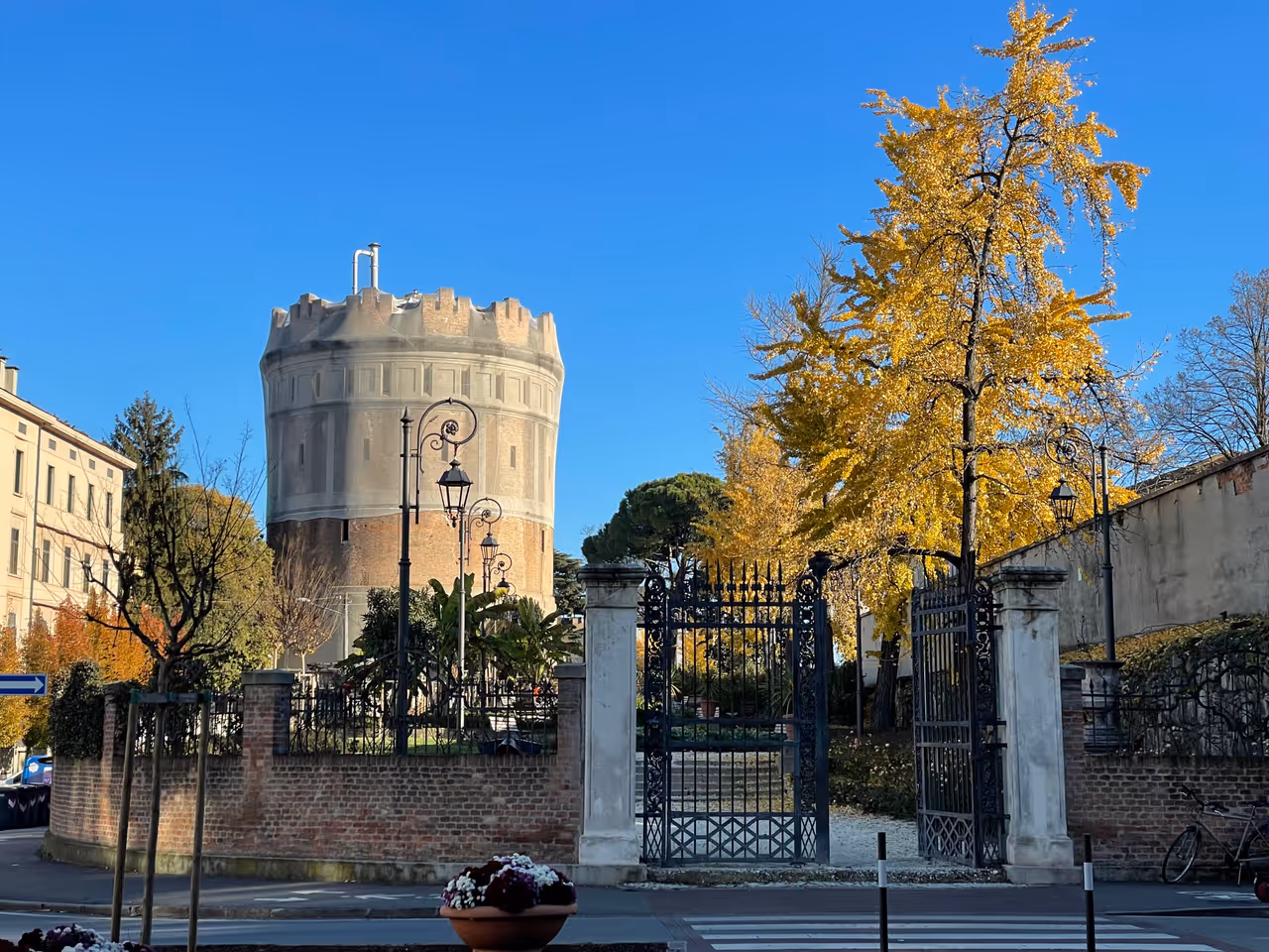 Rotonda gardens in Padua