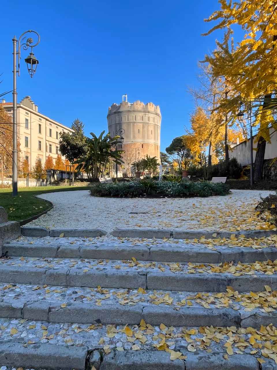 Rotonda gardens in Padua