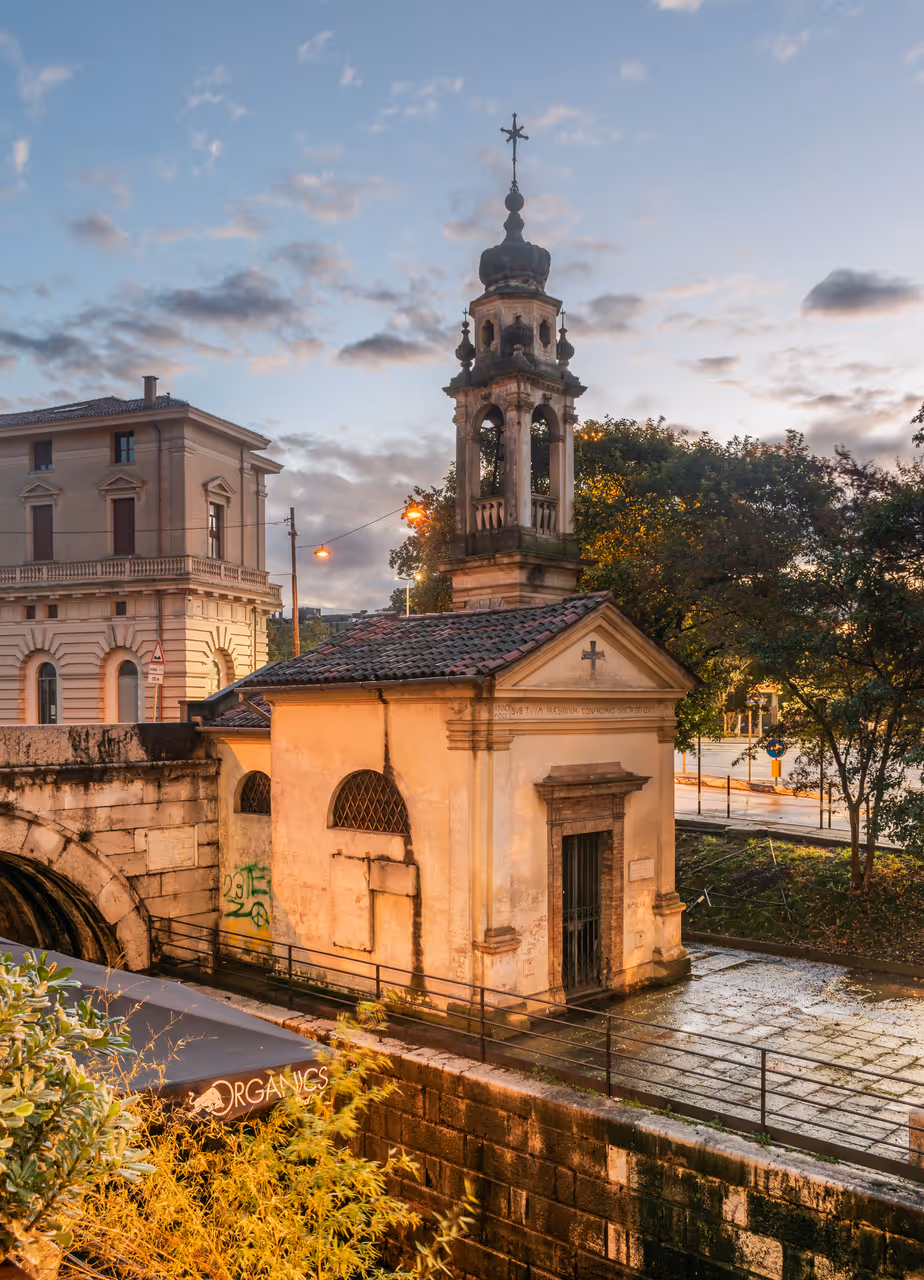 Autumn in highlight in Padua