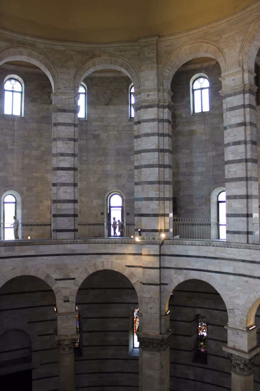 Baptistery of st. john in in Pisa