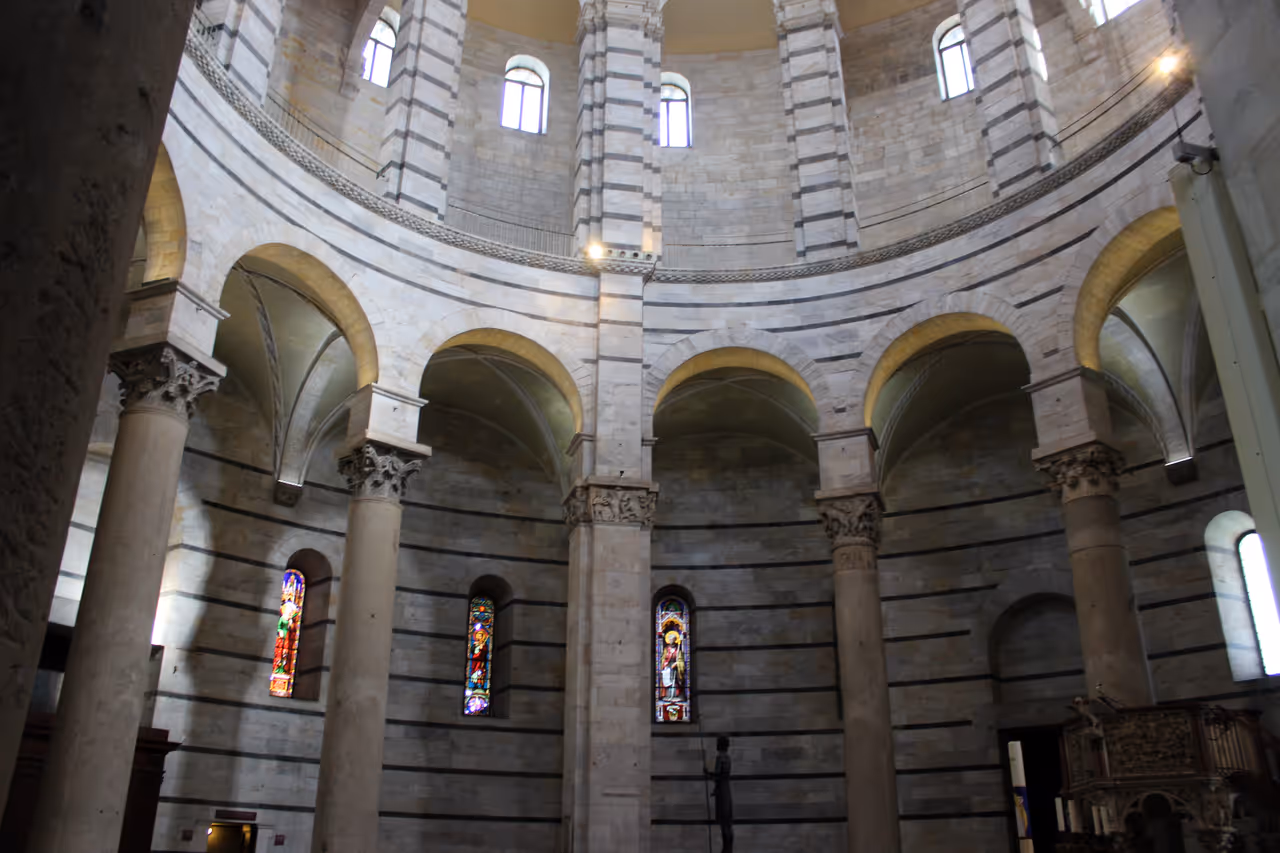 Baptistery of st. john in in Pisa